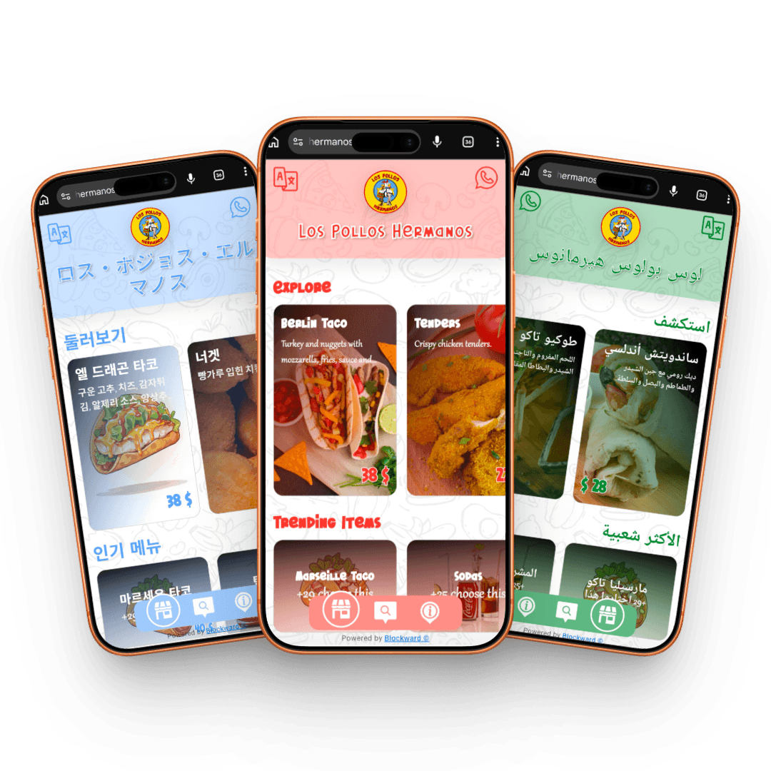 Qartify digital menu solution